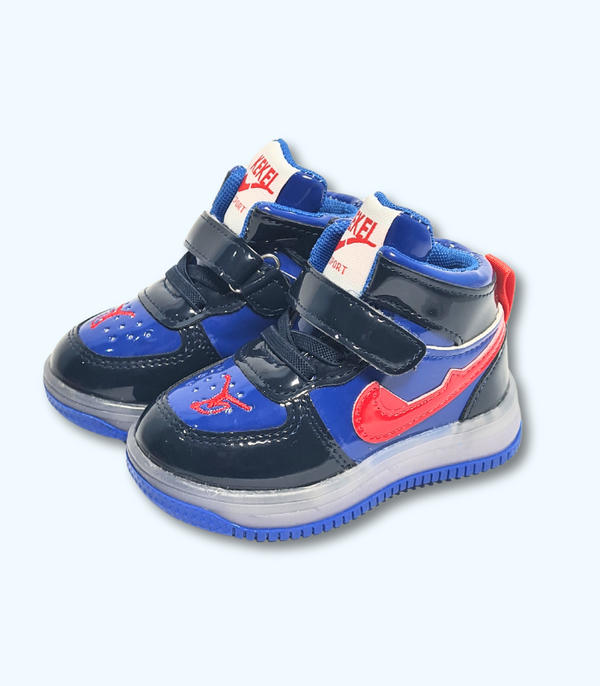 Black & Blue Jordans