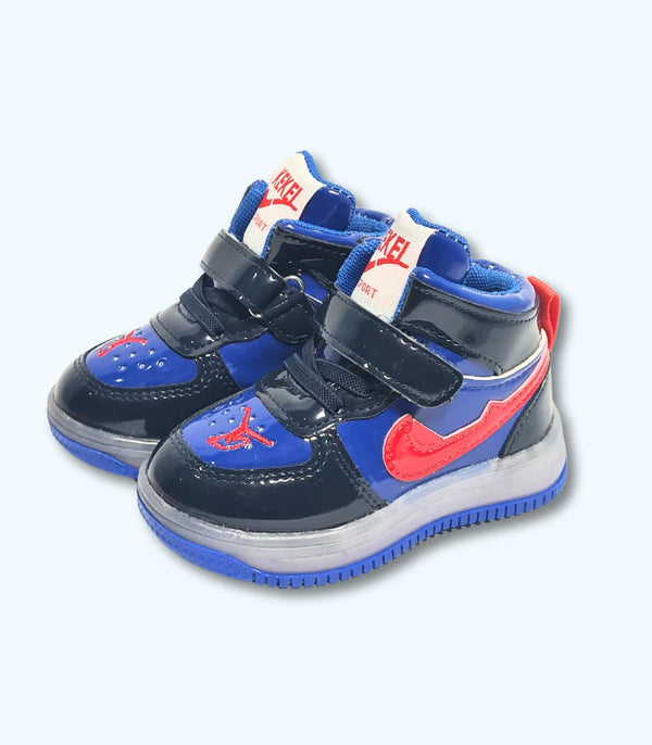 Pink Jordans - Blue