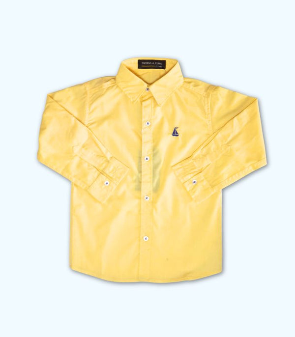 Yellow Casual Shirt