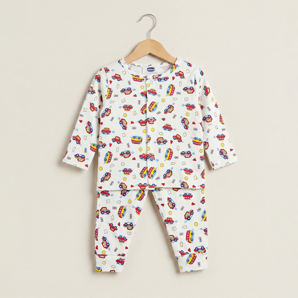 Chico Pajama Suit - Red