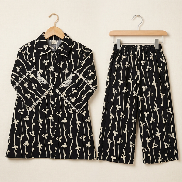 Shalwar Kamez For Her - Jet Black