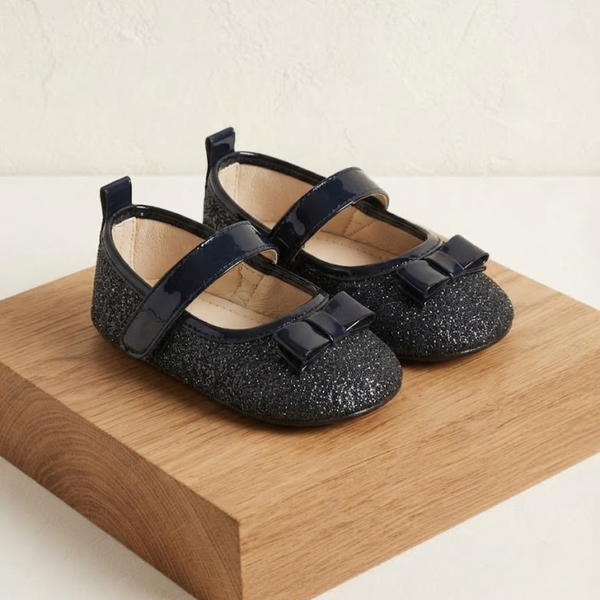 Kids Casual Pumps - Black