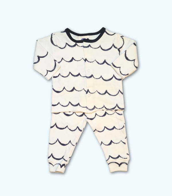 Wave Print Suit