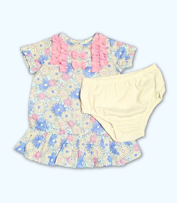 Floral Frock 2 pc