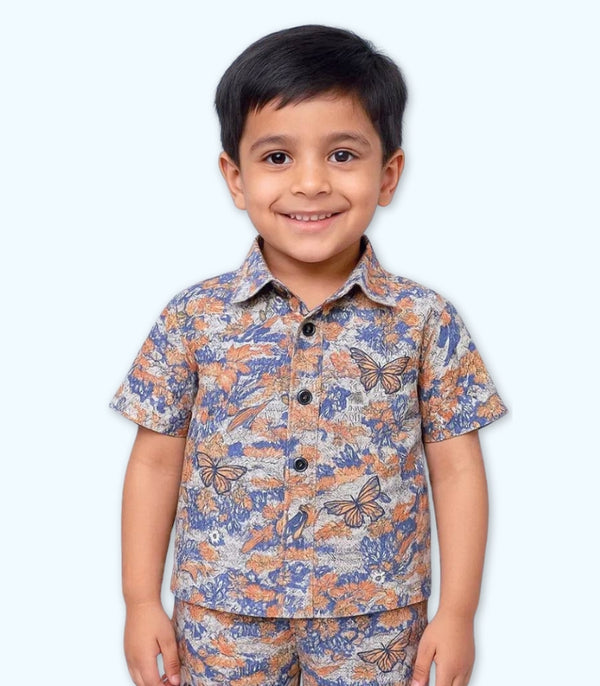 Jungle-printed 2pc