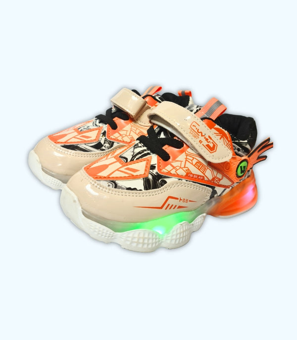 Orange Trainer Shoes