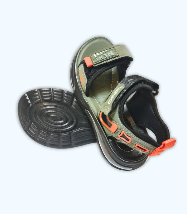 Orange Neon Sandles