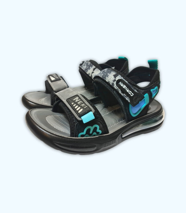 Blue & Black Sandal