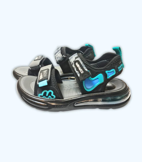 Blue Neon Sandles