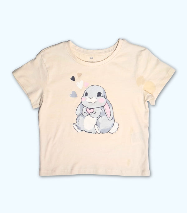 Cream Rabbit Shirt