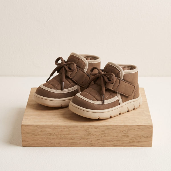 Junior Urban High-Top Boots - Brown