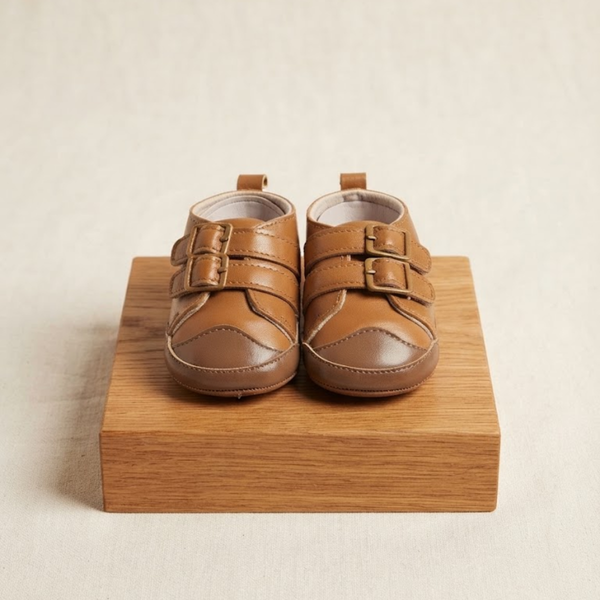 First Walker Shoes - Brown