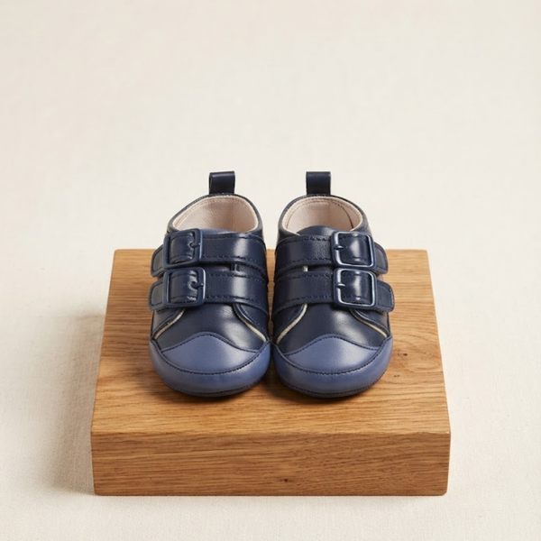 First Walker Shoes - Dark blue