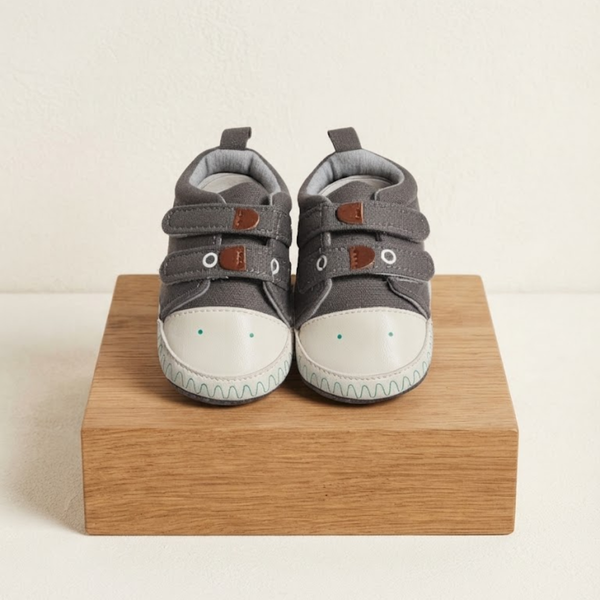 Baby Shoes Infant Winter Crib - Grey