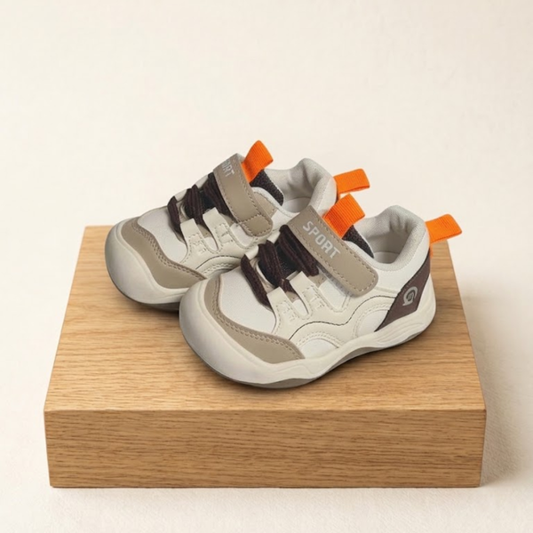Active Sport Kids’ Sneakers - Brown