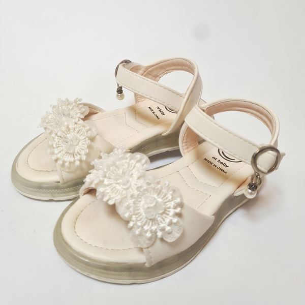 Toddler Colorful Sandles - Beige