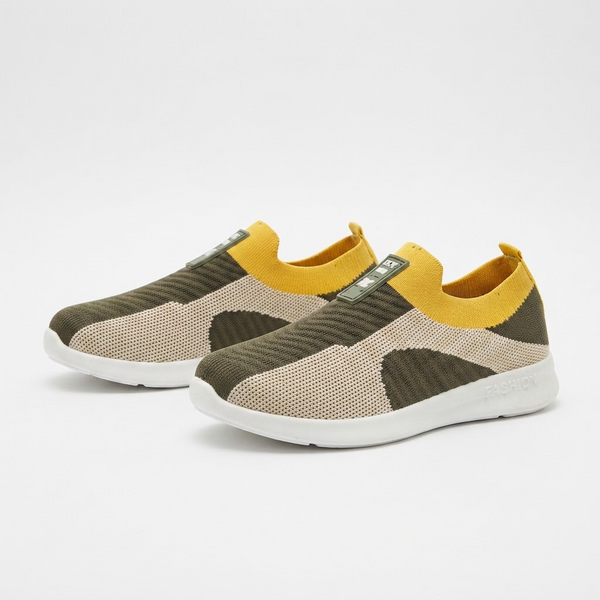 Kids Sketcher Signature Shoes - Green