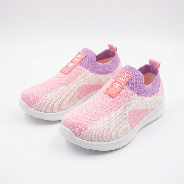 Kids Sketcher Signature Shoes - Pink