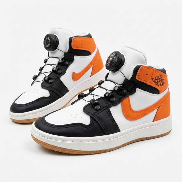 Boys Rotary Buckle Skates - Orange