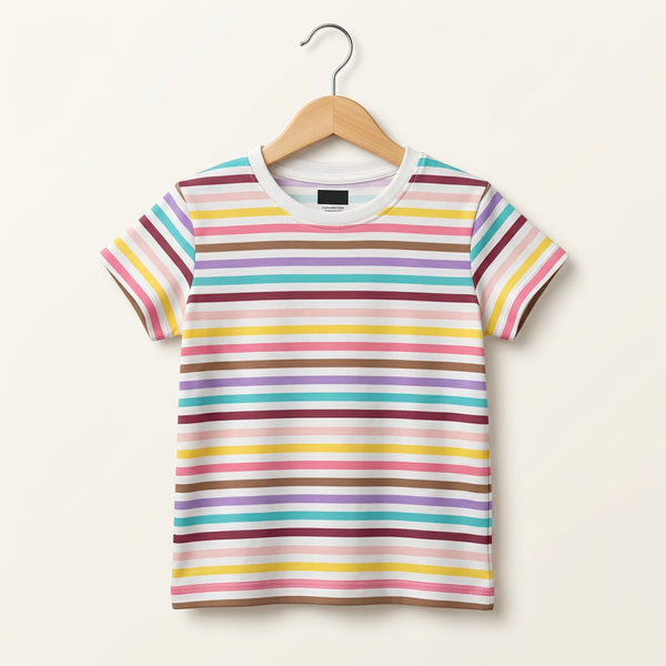 Breakfast Printed Shirt For Her - Brown