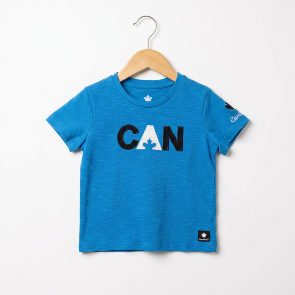 Canada Printed T-Shirt For Boy - Blue