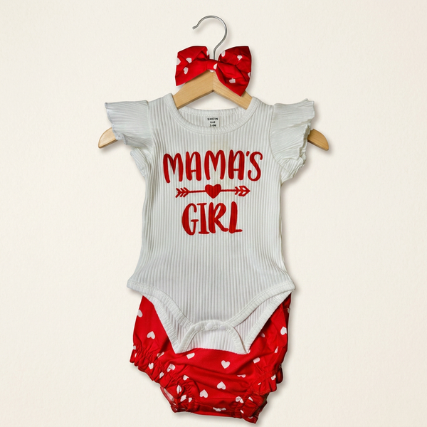 China Mix Bodysuit - Red