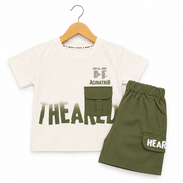 Cargo classic two piece suits - Green