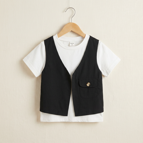 Boys Semi Formal Suit - Black