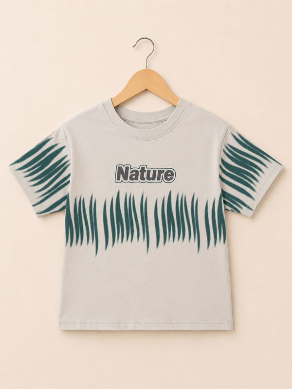 Colorful  T-Shirt For Him - White