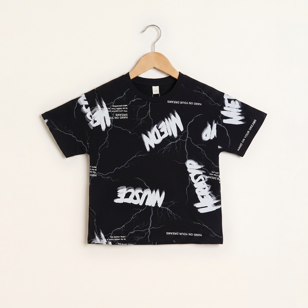 China tees large Group 2 - Black