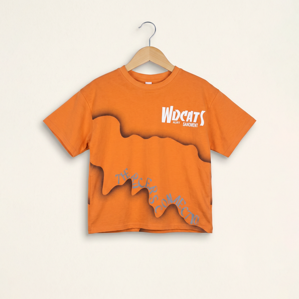 China tees large Group 2 - Orange