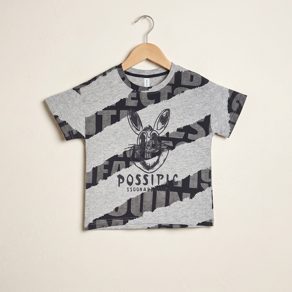 China medium T-shirt boys - Grey