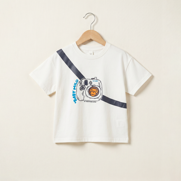 China medium T-shirt boys - White