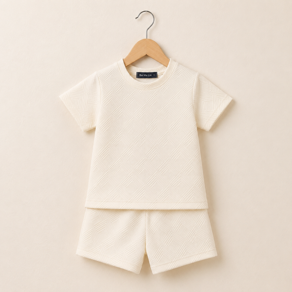 Co-ord Sets For Boys - Off white