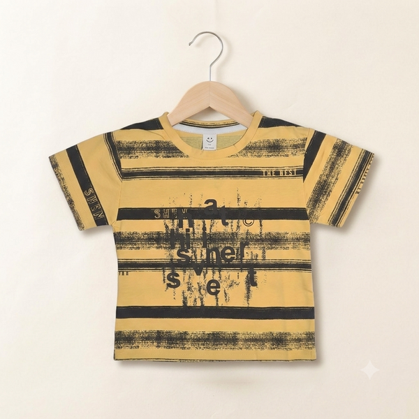 Colorful T-Shirt For Kids - yellow