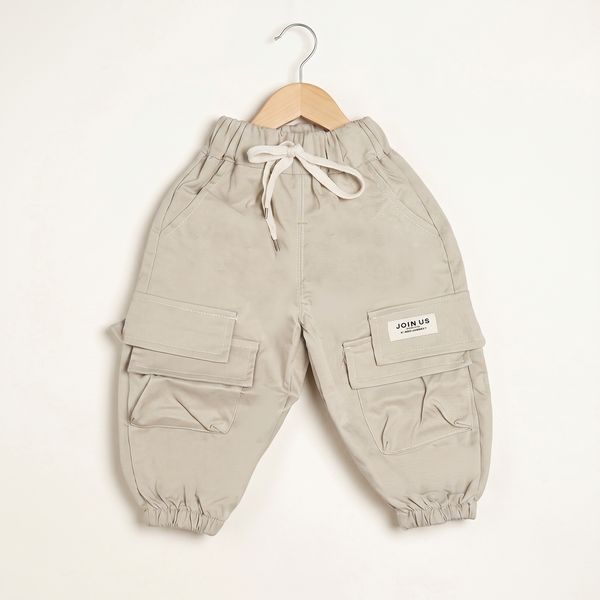 China Baggy Trousers - Beige