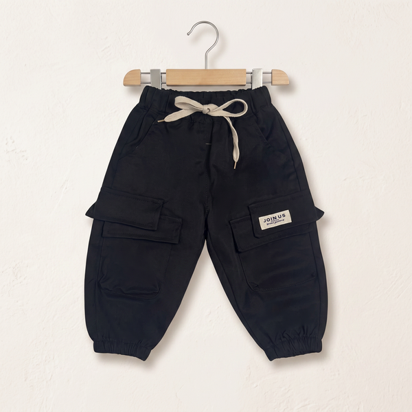 China Baggy Trousers - Black