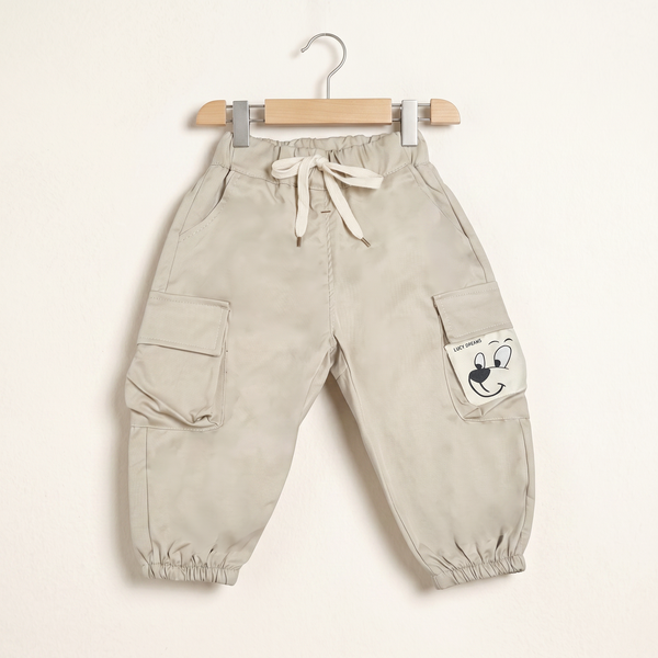 China Baggy Trousers - Beige