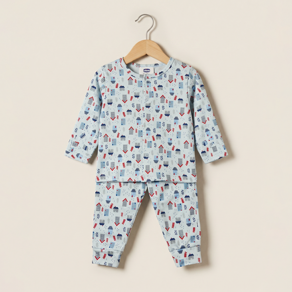 Chico Pajama Suit - Blue