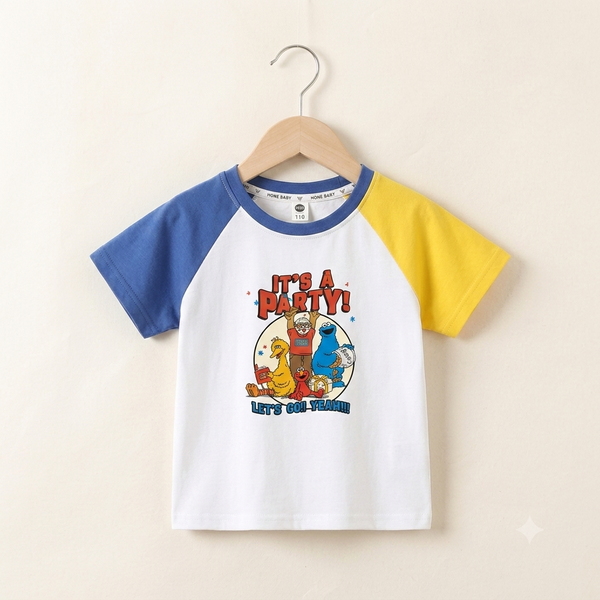 Kids Graphic T-Shirt - Mustard