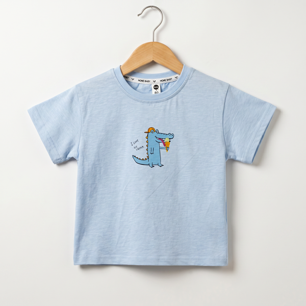Imported Tee Shirts Small - sky-blue