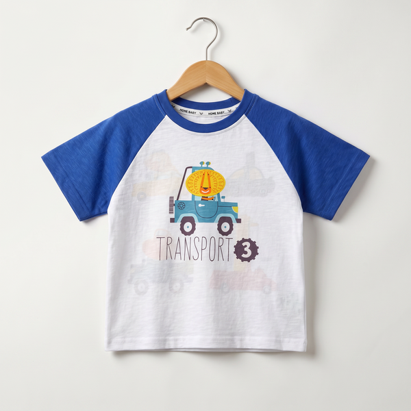 Kids Graphic T-Shirt - Blue