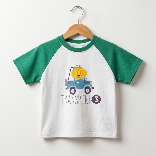 Kids Graphic T-Shirt - Green