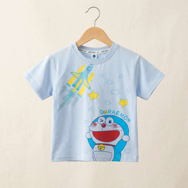 Kids Graphic T-Shirt - Light-Blue