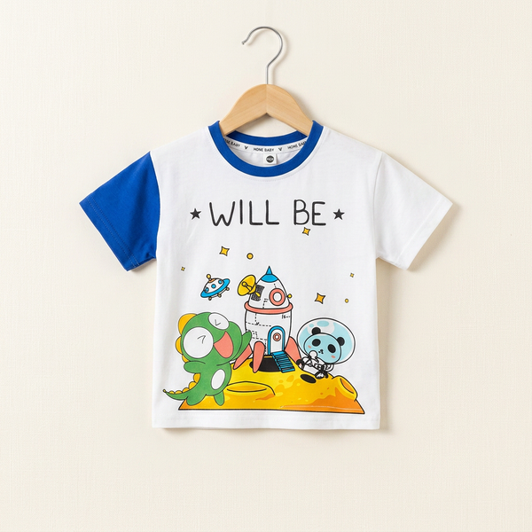 Little Builder Construction Tee - Blue