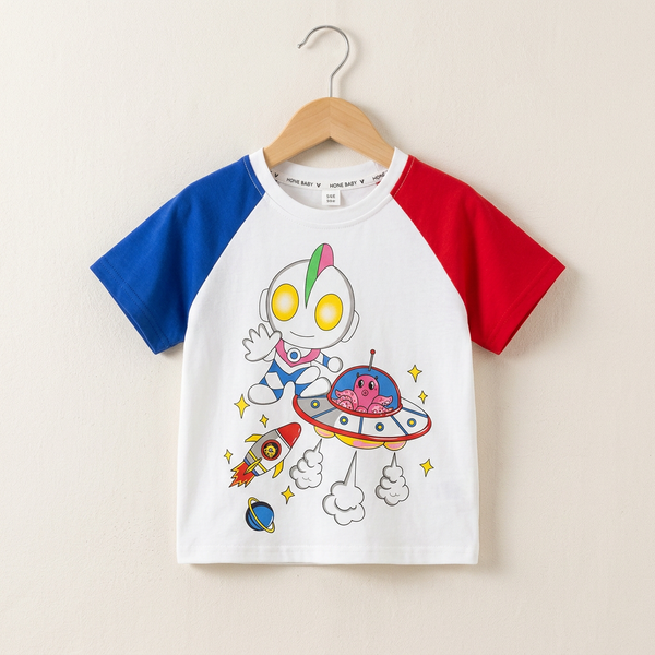 Little Builder Construction Tee - Orange