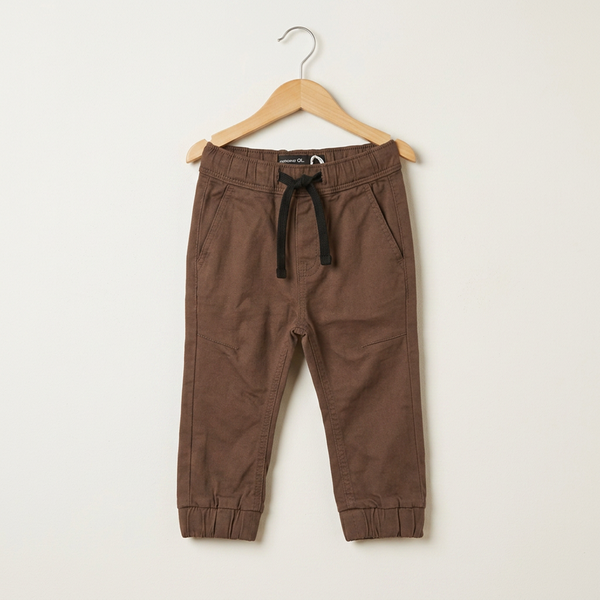 Cotton  Jeans - Light Brown