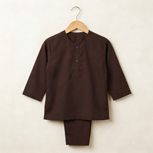 SHALWAR KAMEEZ FOR LITTLE BOYS - Brown
