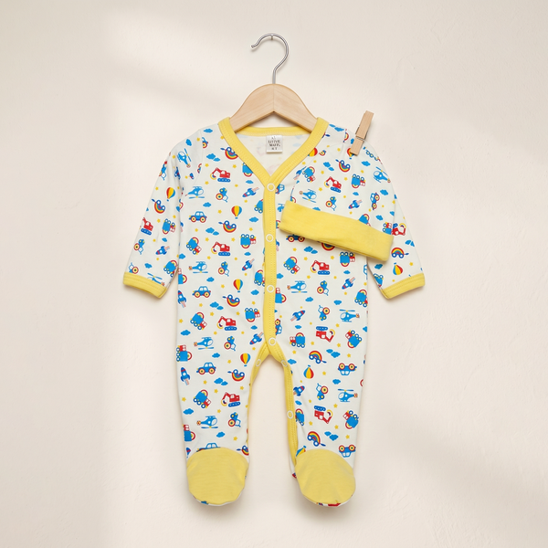 Little Baby Romper - yellow