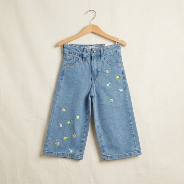 Denim Pents Girls - Blue